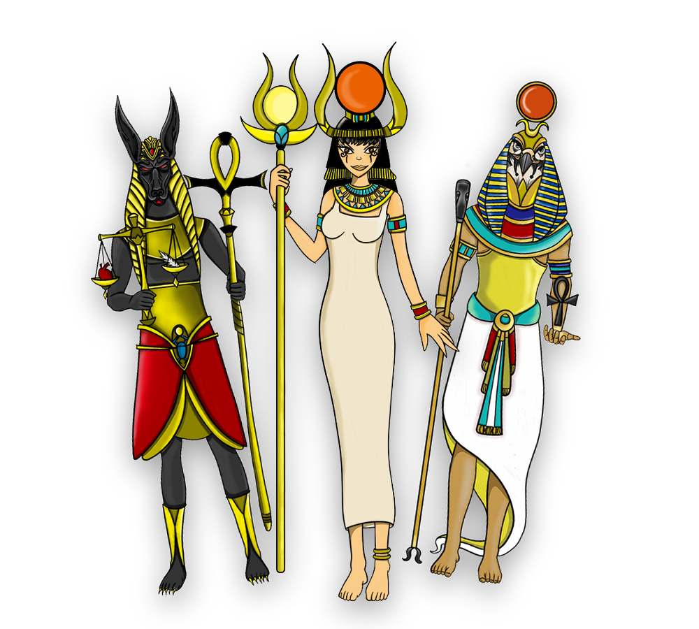 Character designs for the animated saga Gravitrek