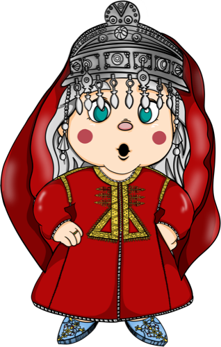 Mama Santa card
